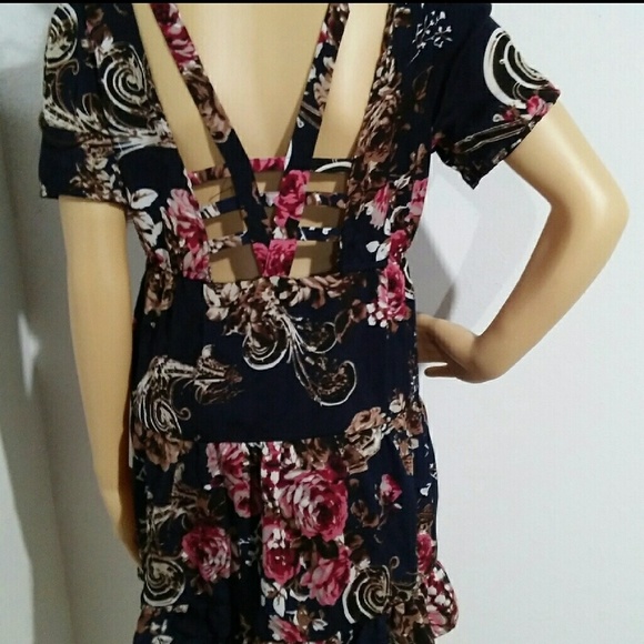 NWT Bella Berry flowy dress - Picture 4 of 5
